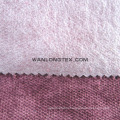 Corduroy velvet fabric with backing for sofa cover